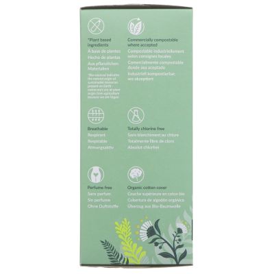 Natracare Panty Liner Curved 30s