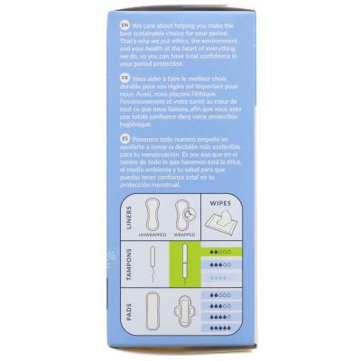 Natracare Applicator Tampon Regular Organic 16s