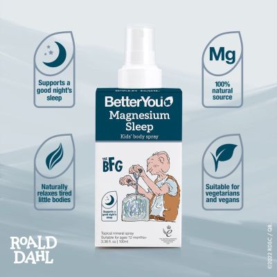BetterYou Kids Magnesium Sleep 100ml Spray
