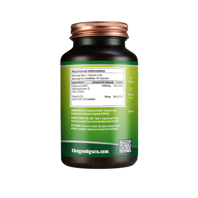 Good Guru Vegan D3 & K2 4000iu 90 capsules