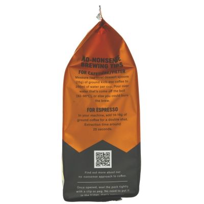 Grumpy Mule Organic Colombia Wholebean Coffee 200g