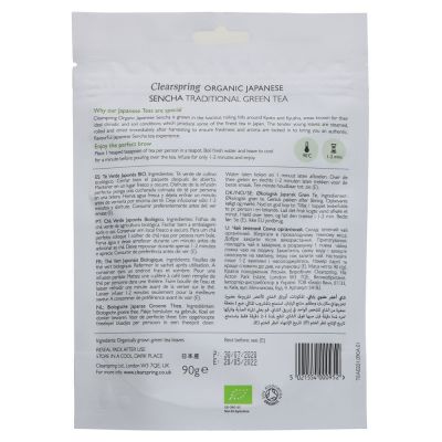 Clearspring Organic Japanese Sencha Green Tea 90g