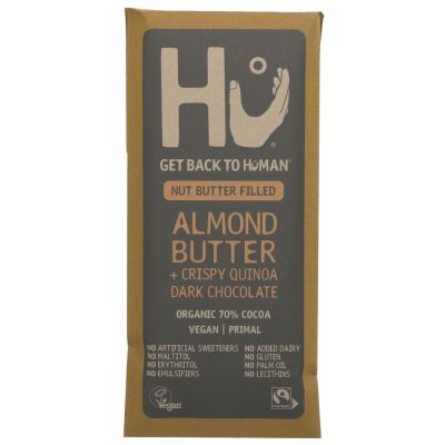 Hu Almond Butter & Crispy Quinoa Chocolate Bar 60g