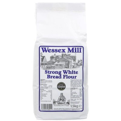 Buy Wessex Mill Strong White Bread Flour 1.5kg Flours & Bread Mixes Online − UK Supplier