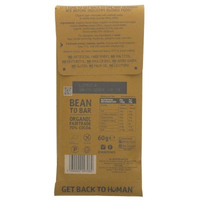 Hu Cashew & Vanilla Dark Chocolate Bar 60g