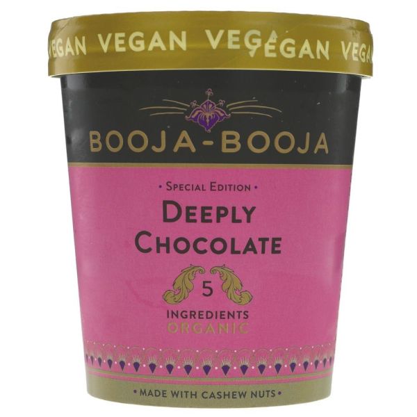 Booja Booja Deeply Chocolate Ice Cream 465ml