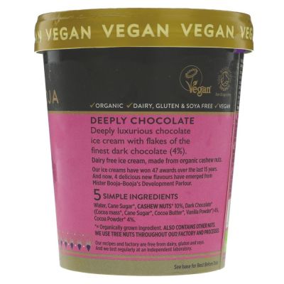 Booja Booja Deeply Chocolate Ice Cream 465ml