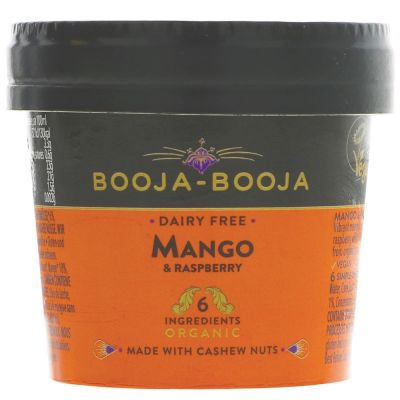 Booja Booja Mango & Raspberry Ice Cream 110ml