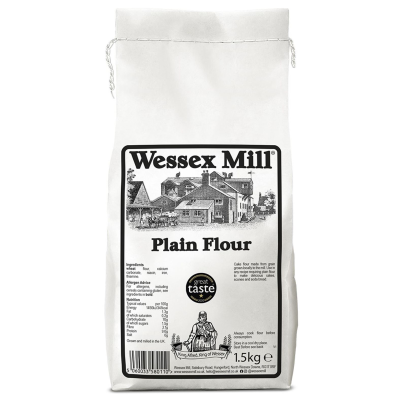 Buy Wessex Mill Plain Flour 1.5k Flours & Bread Mixes Online − UK Supplier