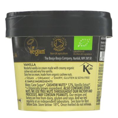 Booja Booja Vanilla Ice Cream 110ml