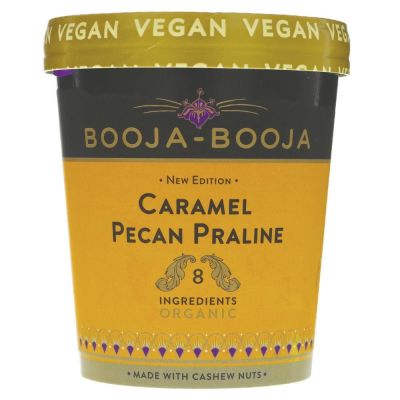 Booja Booja Caramel Pecan Ice Cream 465ml
