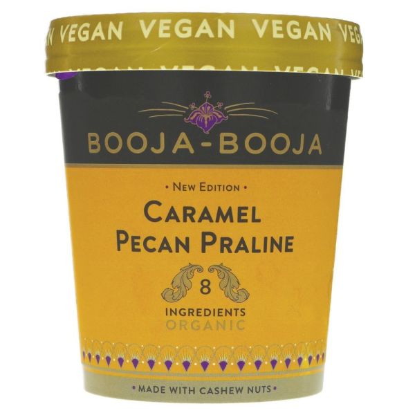 Booja Booja Caramel Pecan Ice Cream 465ml