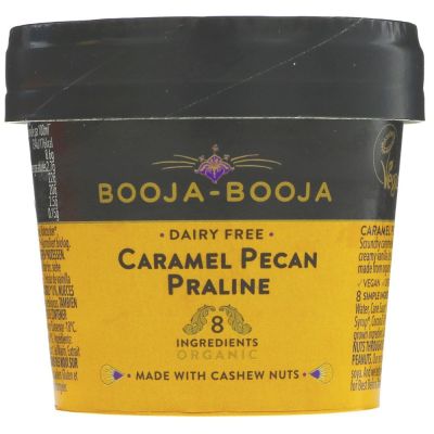 Booja Booja Caramel Pecan Praline Ice Cream 110ml