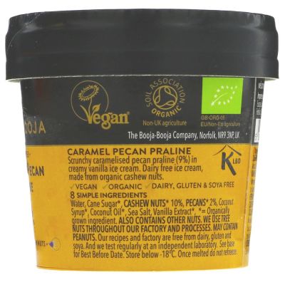 Booja Booja Caramel Pecan Praline Ice Cream 110ml
