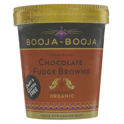 Booja Booja Chocolate Fudge Brownie Ice Cream 465ml