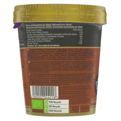 Booja Booja Chocolate Fudge Brownie Ice Cream 465ml
