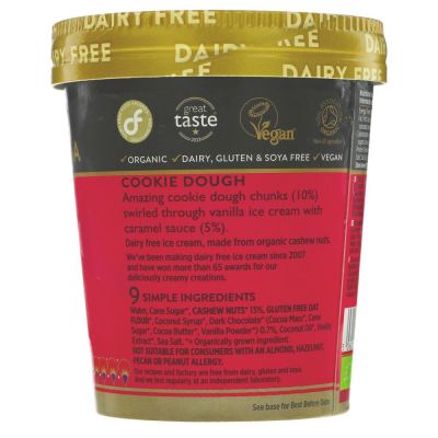 Booja Booja Cookie Dough Ice Cream 465ml