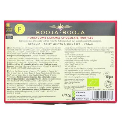 Booja Booja Honeycomb Caramel Truffles 92g