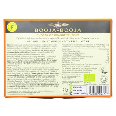 Booja Booja Chocolate Orange Truffles 92g