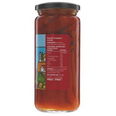 Cypressa Roasted Red Peppers 465g