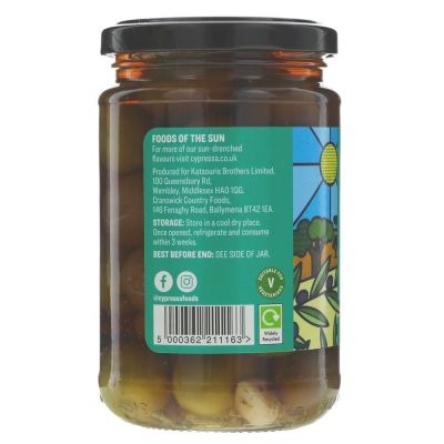 Cypressa Mixed Olives Garlic & Herbs 315g