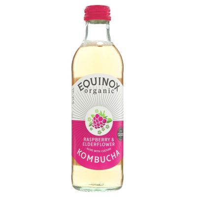 Equinox Organic Kombucha Raspberry & Elderflower 275ml