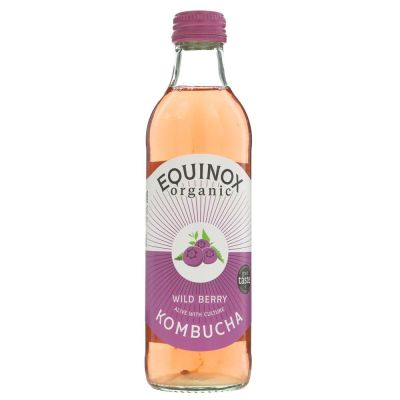 Equinox Organic Kombucha Wild Berry 275ml