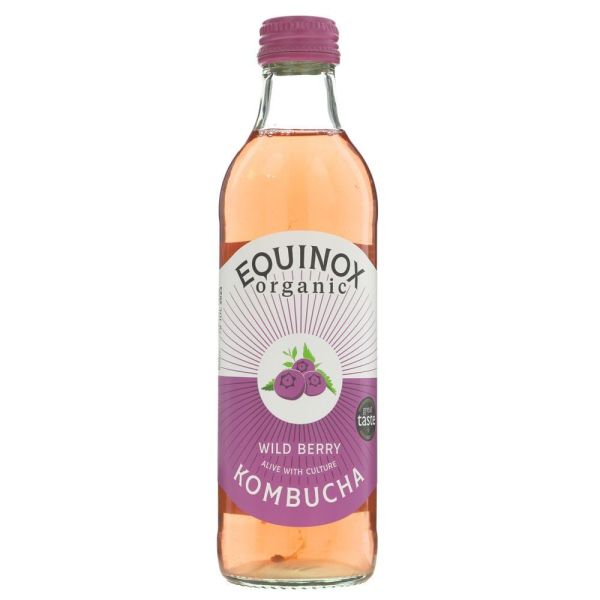 Equinox Organic Kombucha Wild Berry 275ml