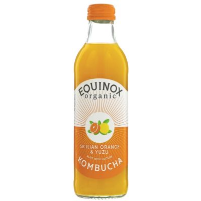 Equinox Orange & Yuza Kombucha 275ml