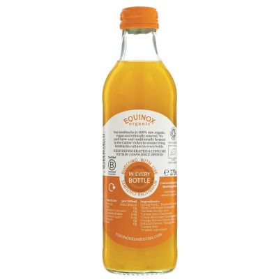 Equinox Orange & Yuza Kombucha 275ml