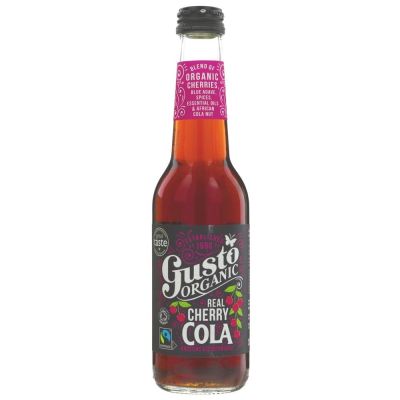 Gusto Organic Real Cherry Cola 275ml