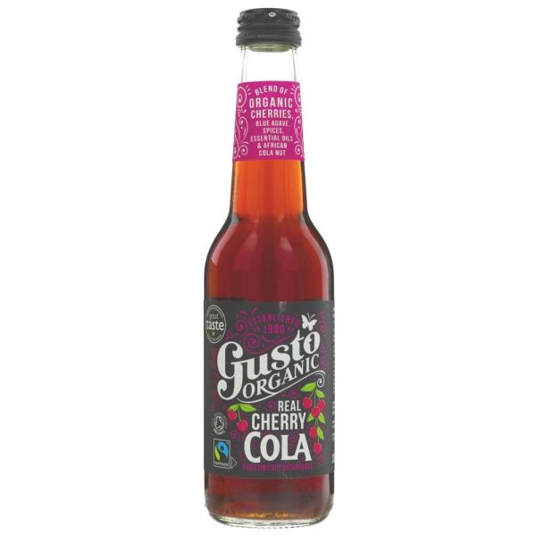 Gusto Organic Real Cherry Cola 275ml