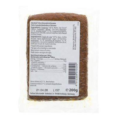 Taifun Organic Almond Sesame Tofu Slice 200g