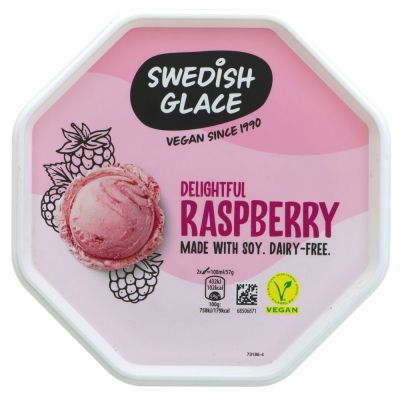 Swedish Glace Raspberry Non Dairy Dessert 750ml