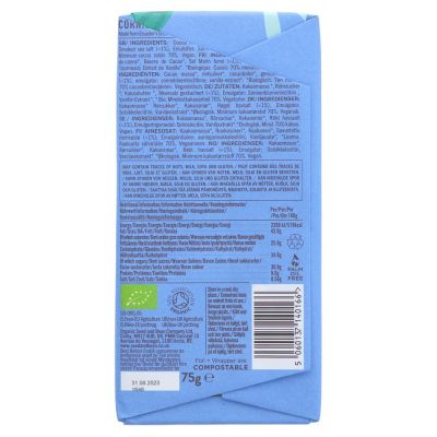 Seed & Bean Organic Cornish Sea Salt Dark Chocolate 85g