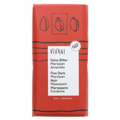 Vivani Organic Dark Marzipan Amaretto 100g