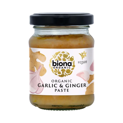 Biona Organic Garlic & Ginger Paste 130g