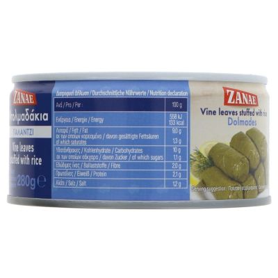 Zanae Stuffed Vine Leaves 280g