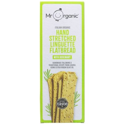 Mr Organic Linguette Flatbread with Rosemary 150g