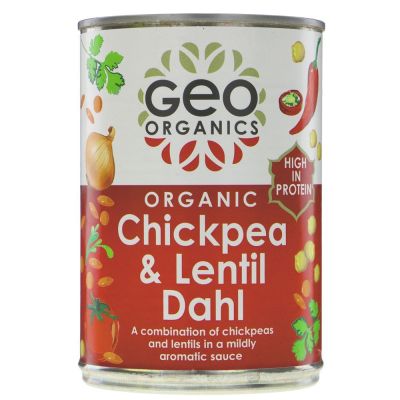 Geo Organics Chickpea & Lentil Dahl 400g