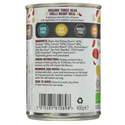 Free & Easy 3 Bean Chilli 400g