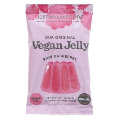 Just Wholefoods Raspberry Jelly Crystals 85g