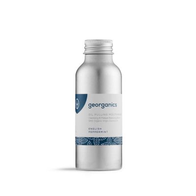 Georganics Peppermint Mouthwash 100ml