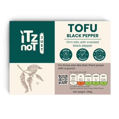 iTz Not Just Tofu Black Pepper 280g
