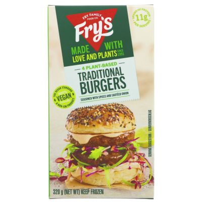 Frys Traditional Burgers 320g