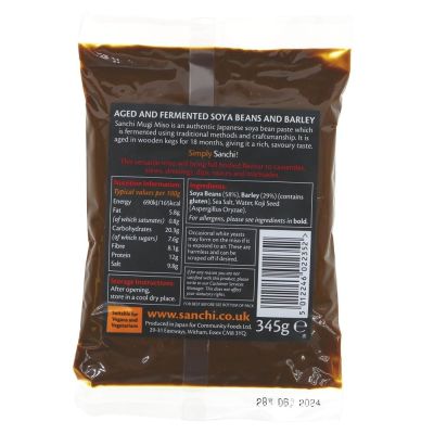 Sanchi Mugi Miso (Barley) 345g