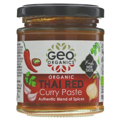 Geo Organics Thai Red Curry Paste 180g