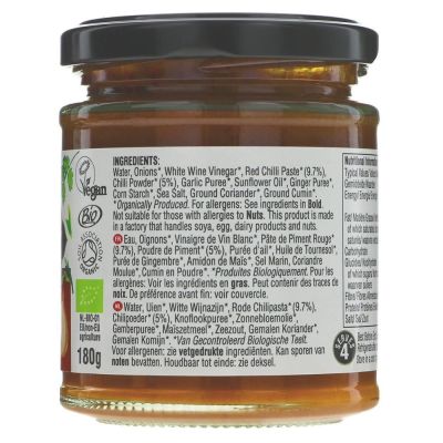 Geo Organics Thai Red Curry Paste 180g