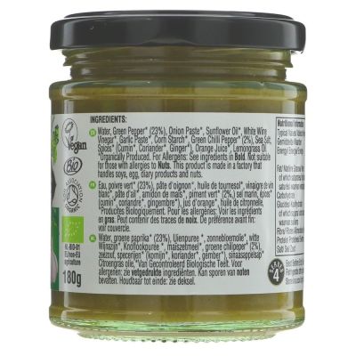 Geo Organics Thai Green Curry Paste 180g
