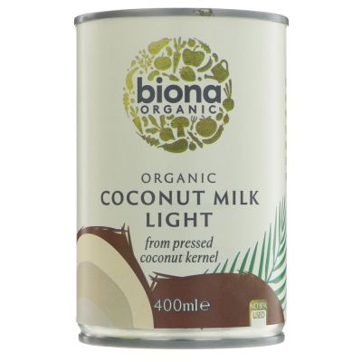 Biona Organic Light Coconut Milk 400ml